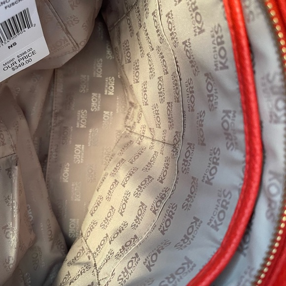 NWT Michael Kors tote, red - Picture 10 of 10